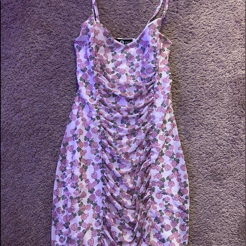 Pacsun Pink Floral Dress